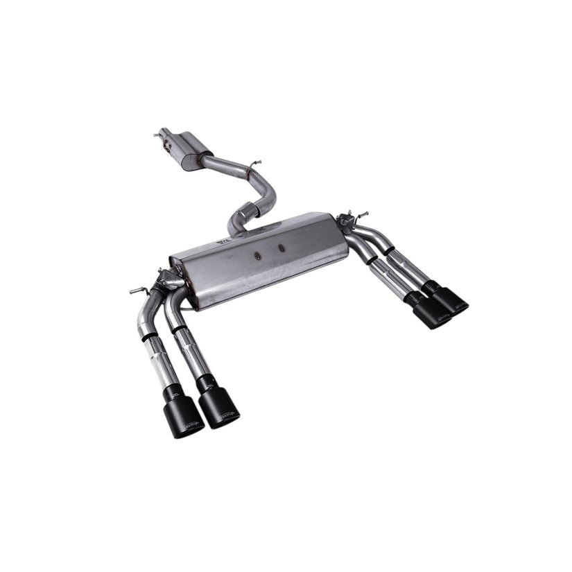 Milltek Cat Back Exhaust Audi S3 2.0 TFSI Quattro Saloon Cabrio 8V 8V.2 Non-GPF 13-18