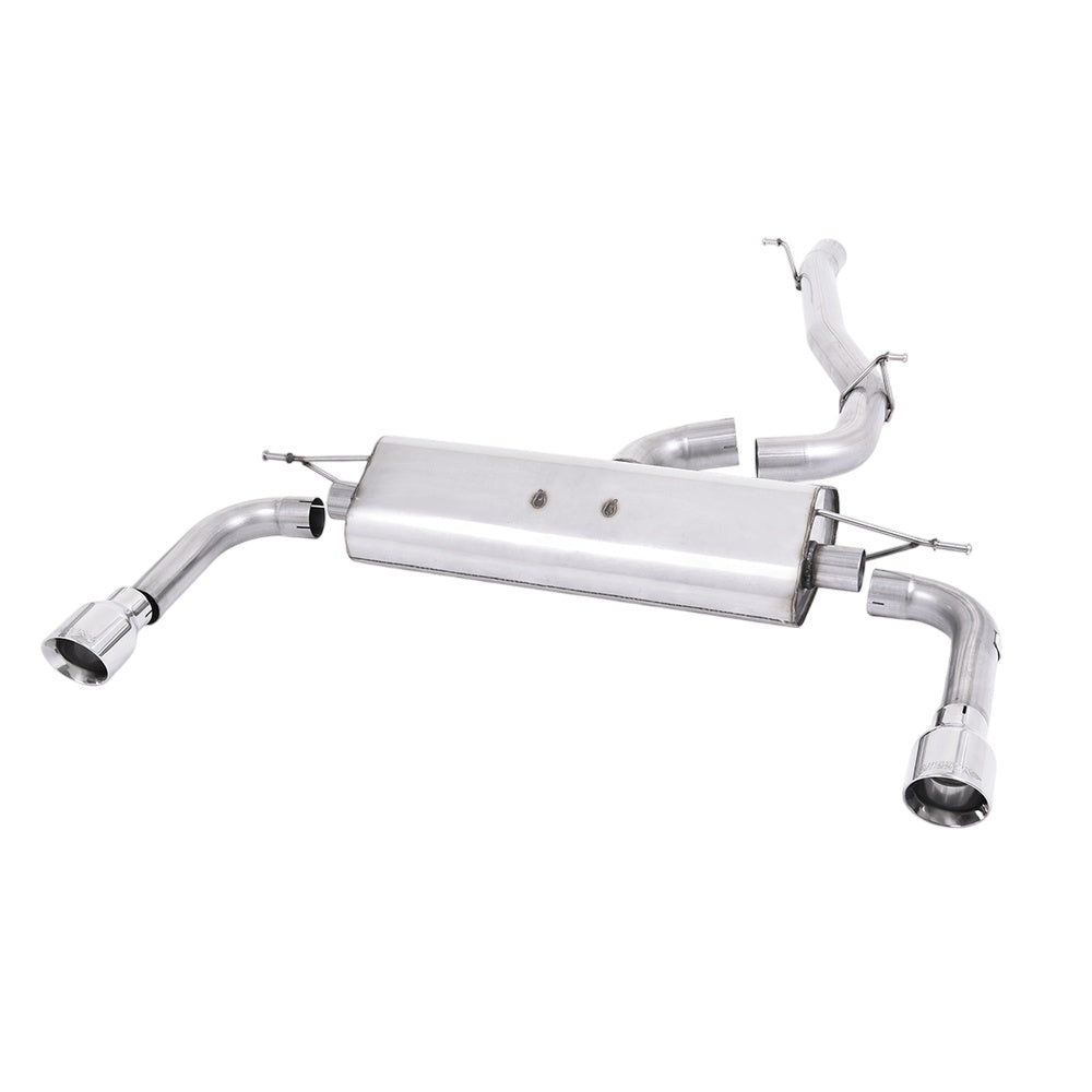 Milltek Cat Back Exhaust Audi A3 2.0 TFSi Quattro Sedan 8V (US-only) 14-20