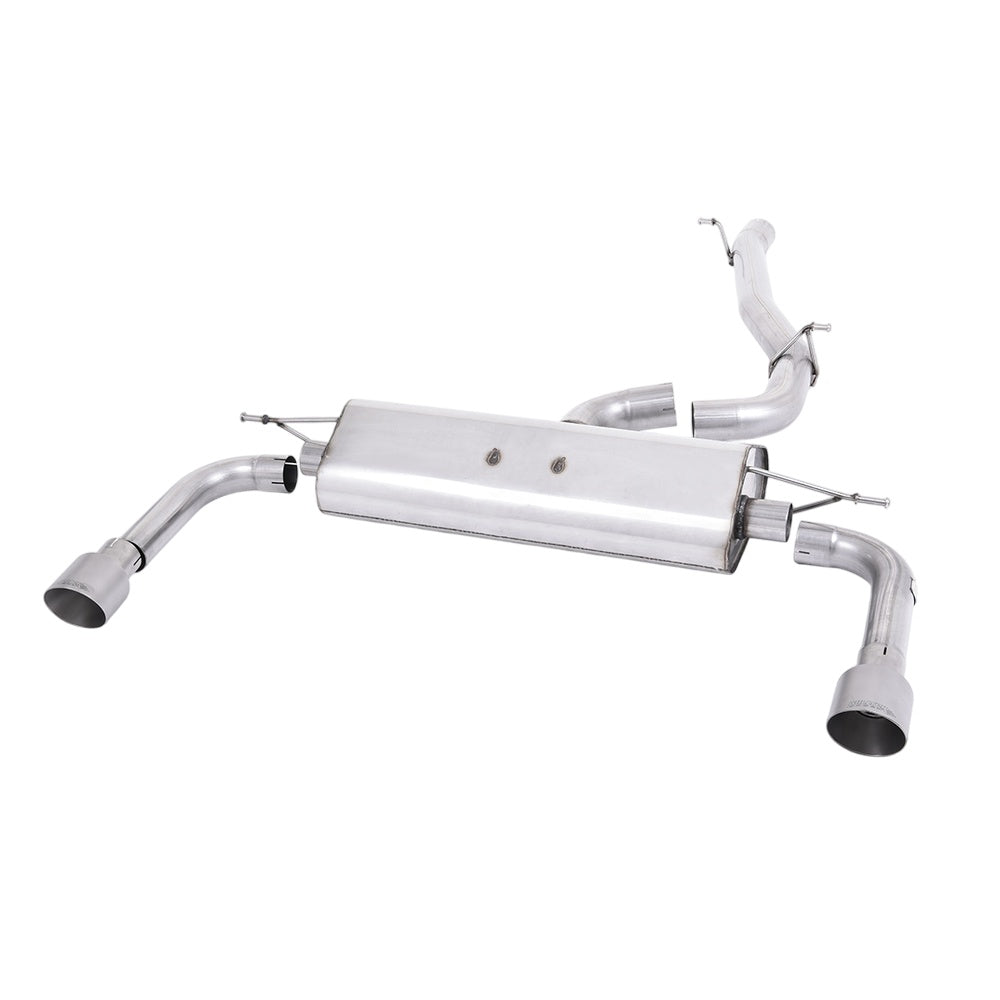 Milltek Cat Back Exhaust Audi A3 2.0 TFSi Quattro Sedan 8V (US-only) 14-20