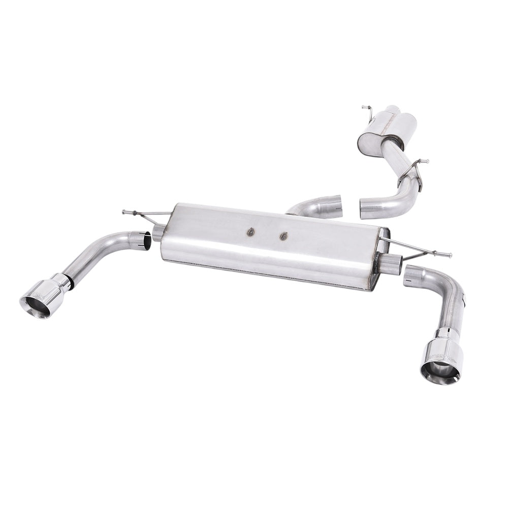 Milltek Cat Back Exhaust Audi A3 2.0 TFSi Quattro Sedan 8V (US-only) 14-20