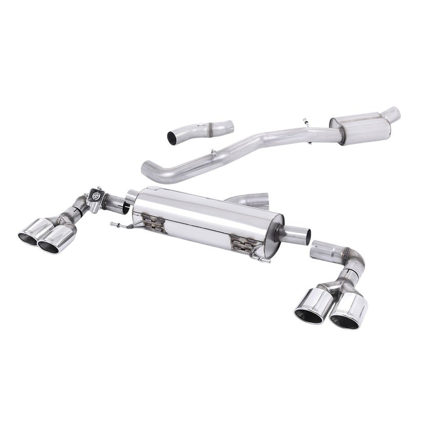 Milltek Cat Back Exhaust Audi S1 2.0 TFSI Quattro 14-18