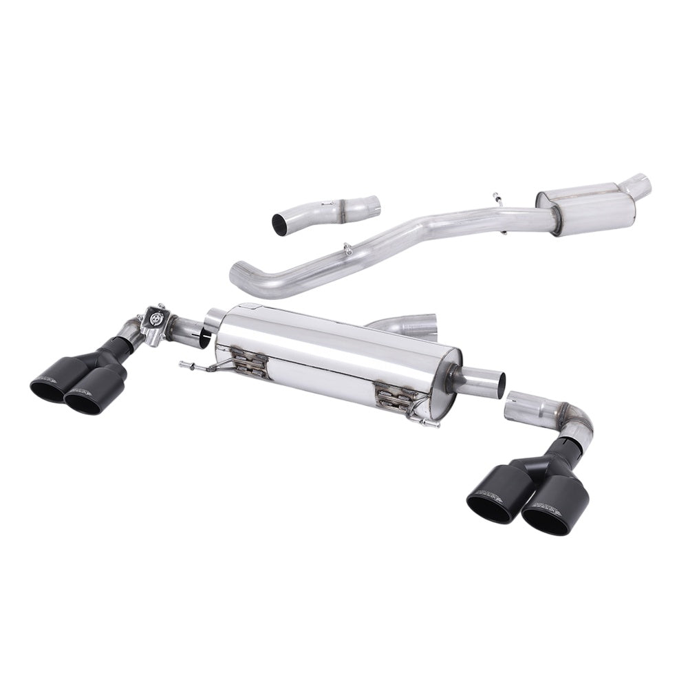 Milltek Cat Back Exhaust Audi S1 2.0 TFSi Quattro 14-18