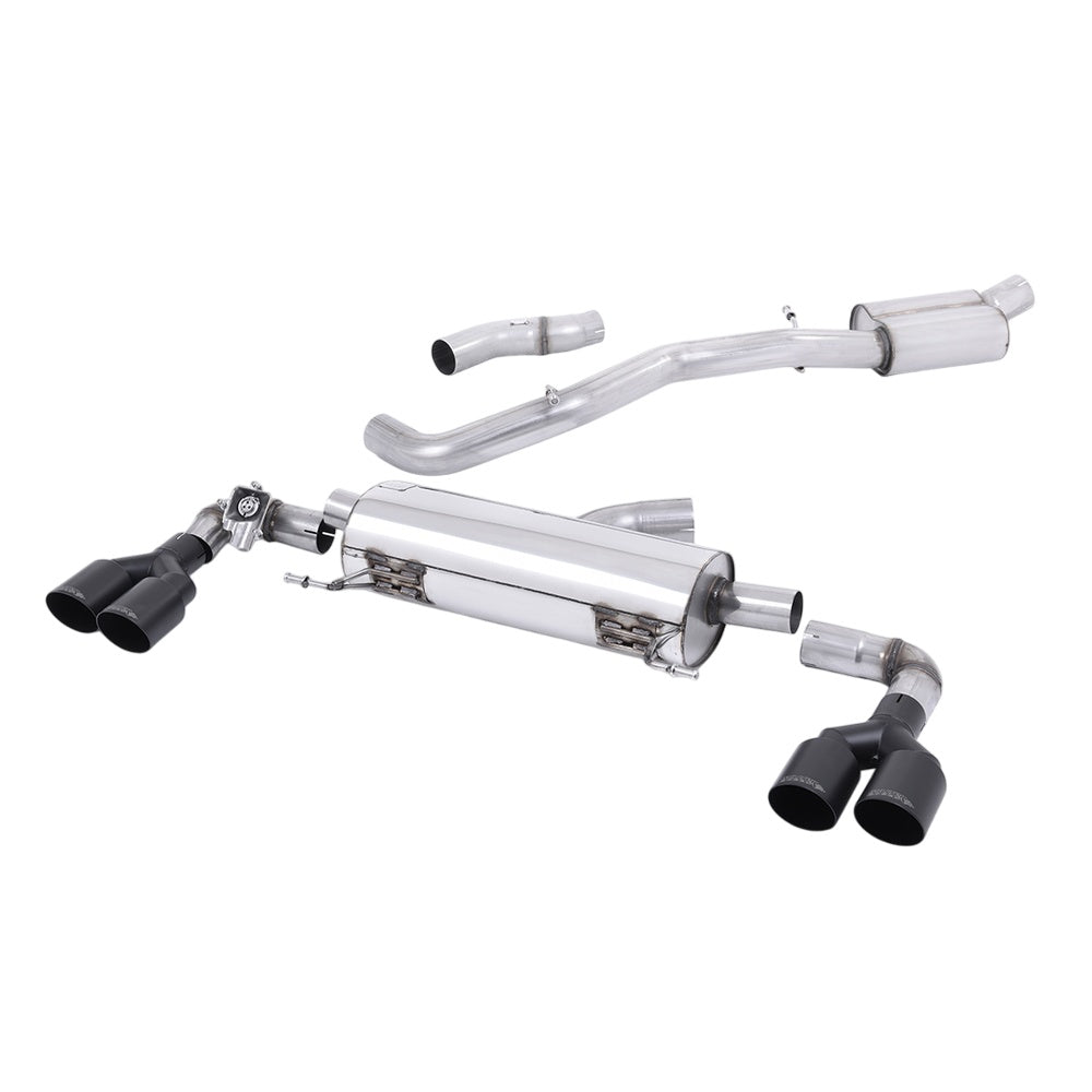 Milltek Cat Back Exhaust Audi S1 2.0 TFSi Quattro 14-18