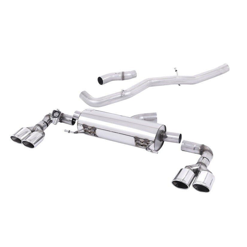 Milltek Cat Back Exhaust Audi S1 2.0 TFSI Quattro 14-18
