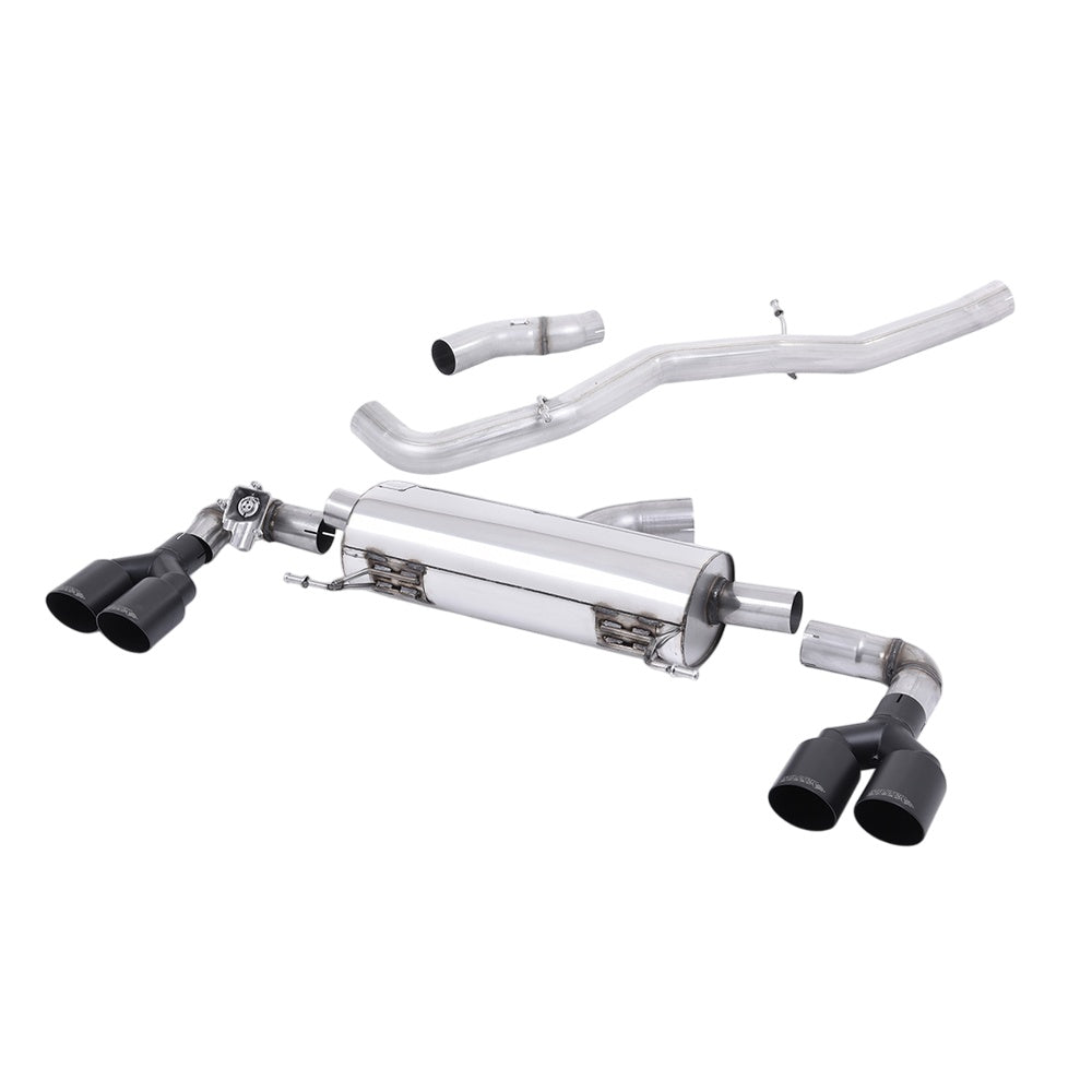 Milltek Cat Back Exhaust Audi S1 2.0 TFSi Quattro 14-18