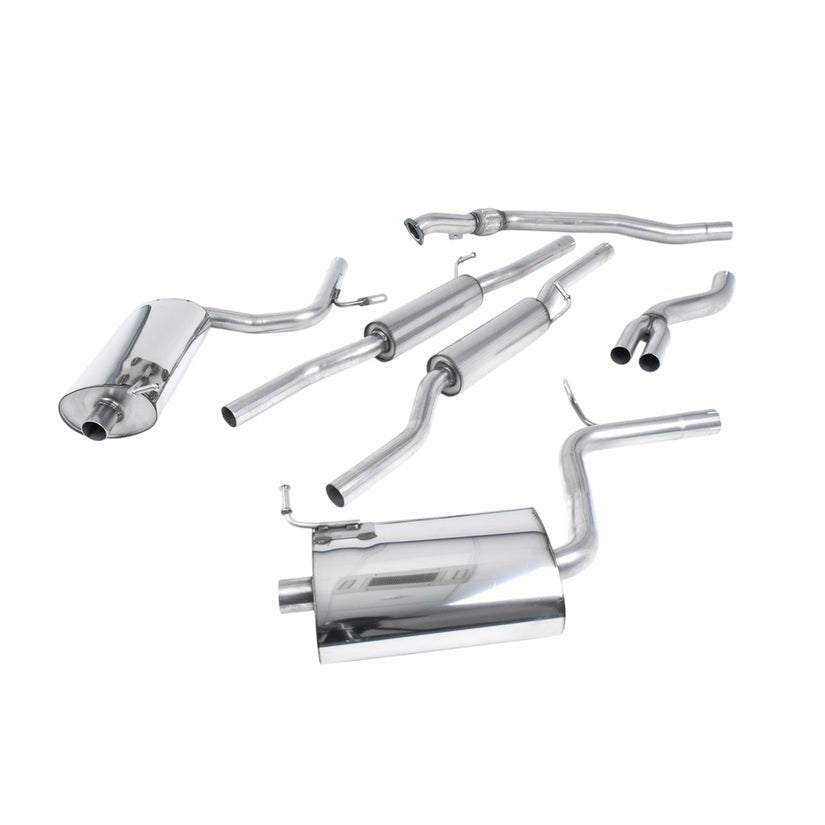 Milltek Cat Back Exhaust Audi A4 2.0 TFSI B7 Quattro DTM 05-08