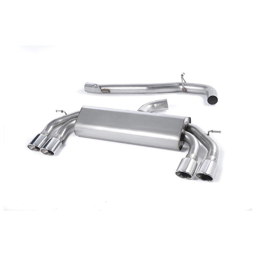 Milltek Cat Back Exhaust Audi S3 2.0 TFSI Quattro 3dr 8V 8V.2 Non-GPF 13-18