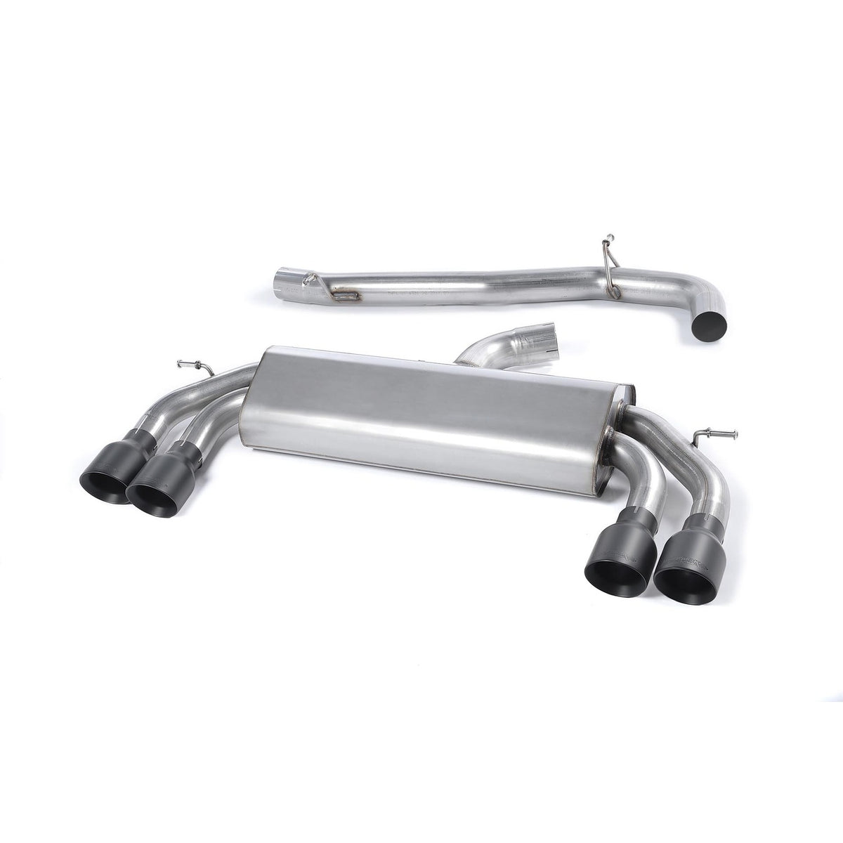 Milltek Cat Back Exhaust Audi S3 2.0 TFSI Quattro 3dr 8V 8V.2 Non-GPF 13-18
