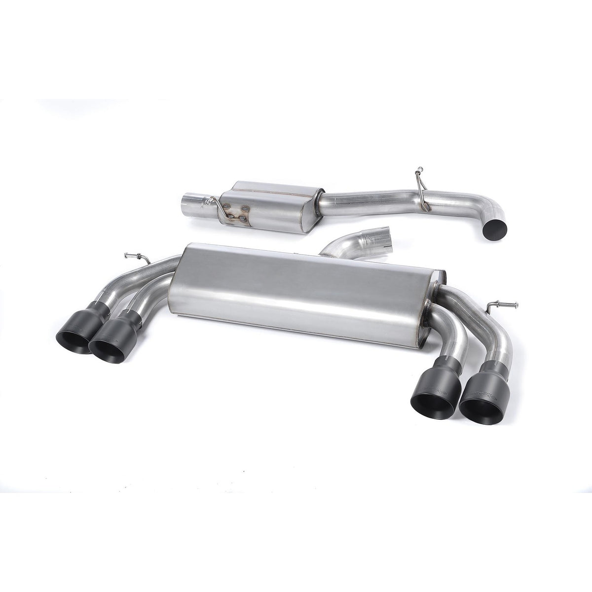 Milltek Cat Back Exhaust Audi S3 2.0 TFSI Quattro 3dr 8V 8V.2 Non-GPF 13-18