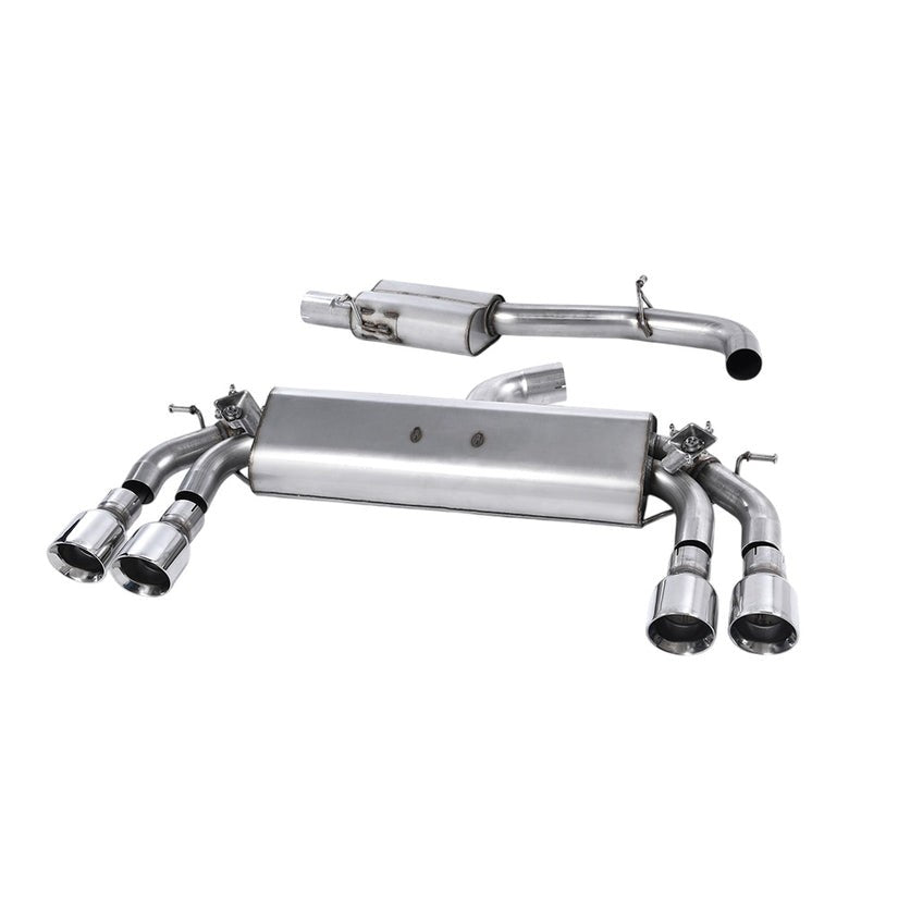 Milltek Cat Back Exhaust Audi S3 2.0 TFSI Quattro Sportback 8V 8V.2 Non-GPF 13-18