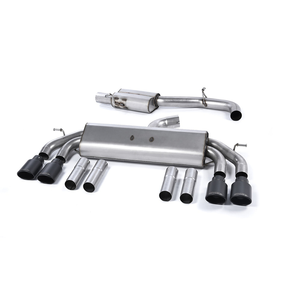 Milltek Cat Back Exhaust Audi S3 2.0 TFSI Quattro Saloon Cabrio 8V 8V.2 Non-GPF 13-18