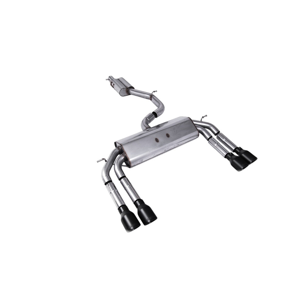 Milltek Cat Back Exhaust Audi S3 2.0 TFSi Quattro Saloon and Cabrio 8V/8V.2 (Non-GPF Equipped Models Only) 13-18