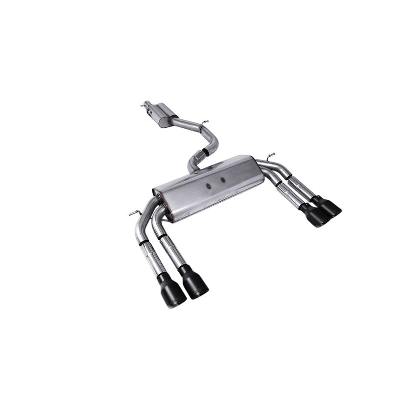 Milltek Cat Back Exhaust Audi S3 2.0 TFSI Quattro Saloon Cabrio 8V 8V.2 Non-GPF 13-18