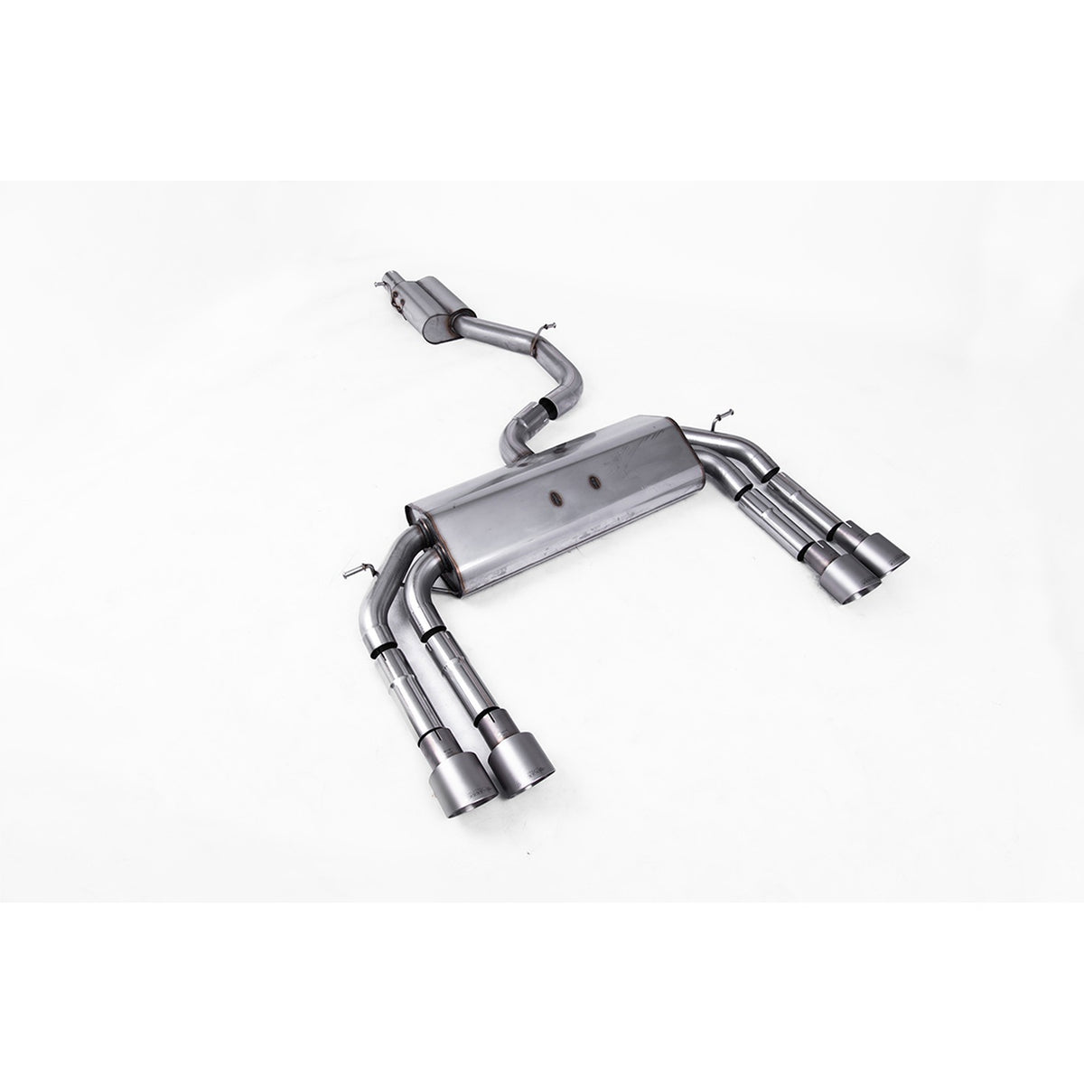 Milltek Cat Back Exhaust Audi S3 2.0 TFSI Quattro Saloon Cabrio 8V 8V.2 Non-GPF 13-18