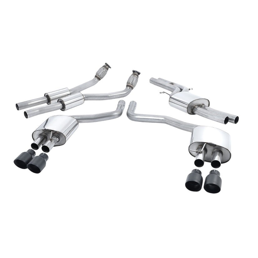 Milltek Cat Back Exhaust Audi S7 Sportback 4.0 TFSI Quattro S tronic 12-18