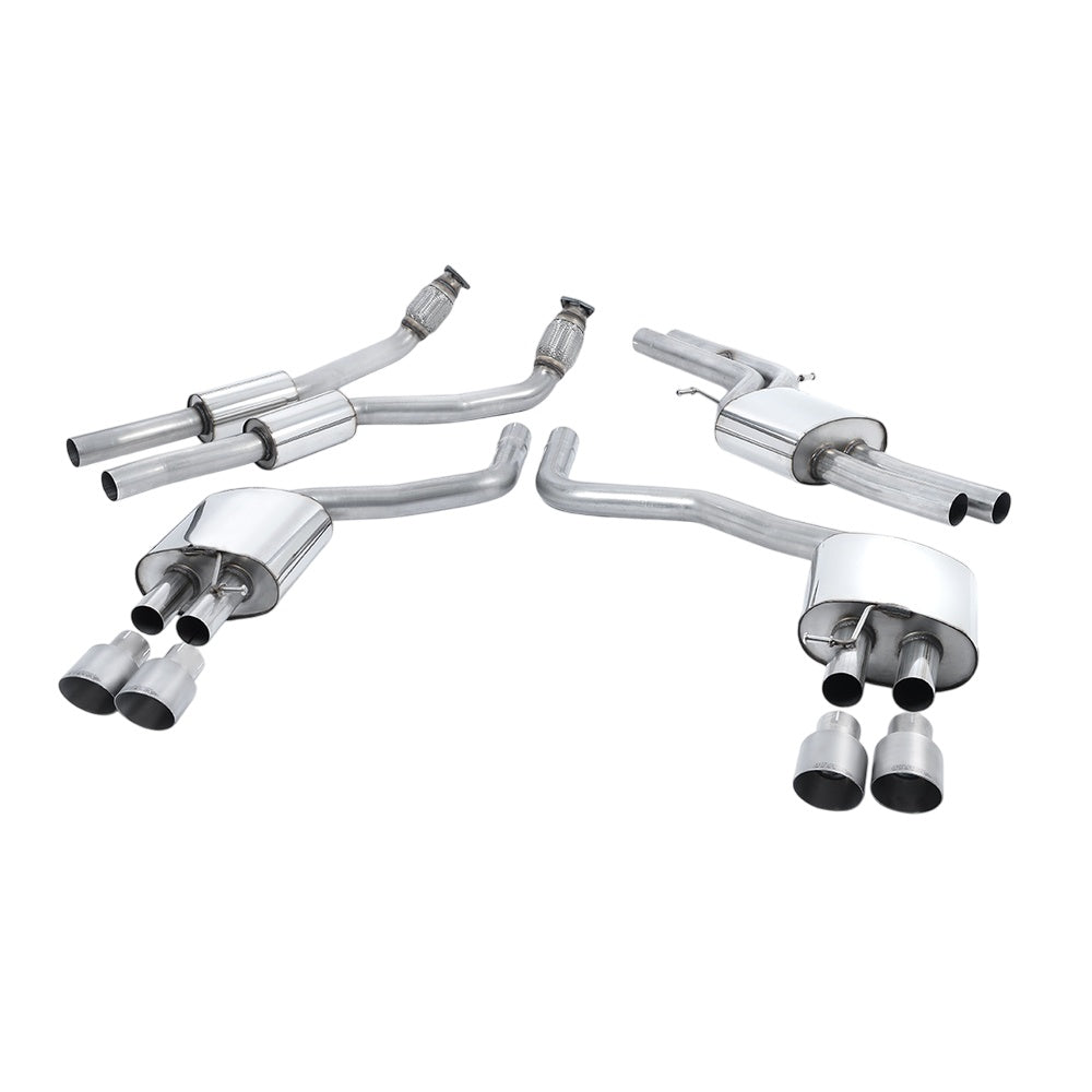 Milltek Cat Back Exhaust Audi S7 Sportback 4.0 TFSi Quattro S-Tronic 12-18