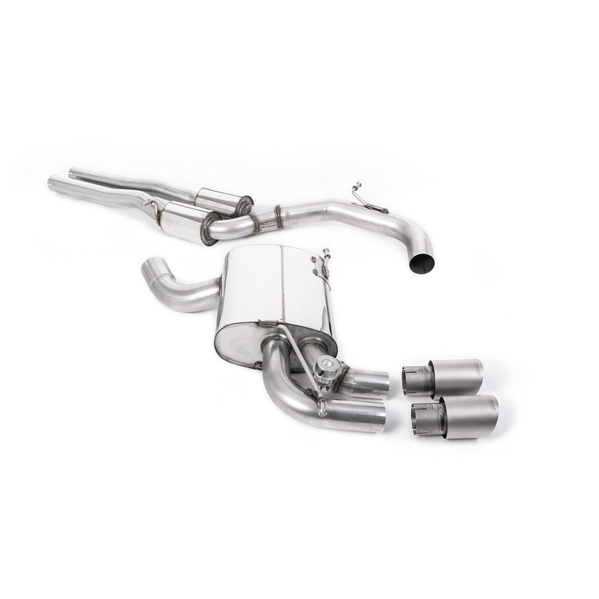 Milltek Cat Back Exhaust Audi RS3 Sportback S tronic 8P 11-12