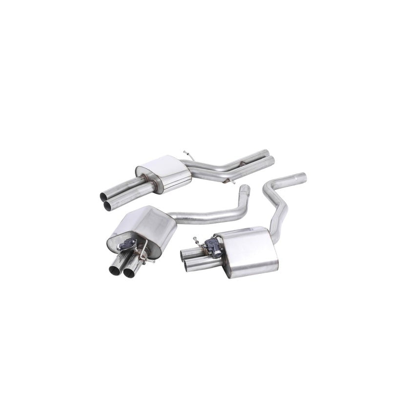 Milltek Cat Back Exhaust Audi RS6 C7 4.0 TFSI biturbo Quattro 13-18