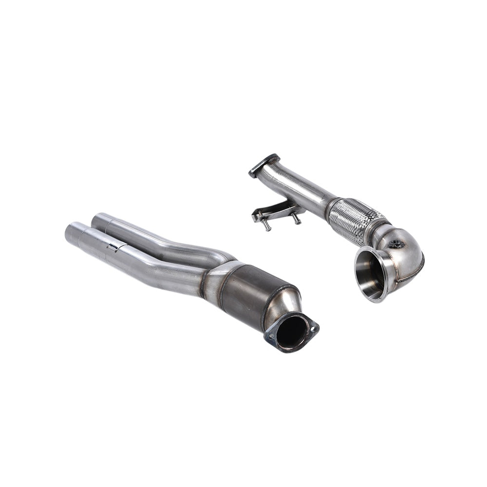 Milltek Primary Hi-Flow Sports Cat and Turbo Elbow Exhaust Audi RS3 Sportback (8V MQB Pre Facelift Only) 15-17