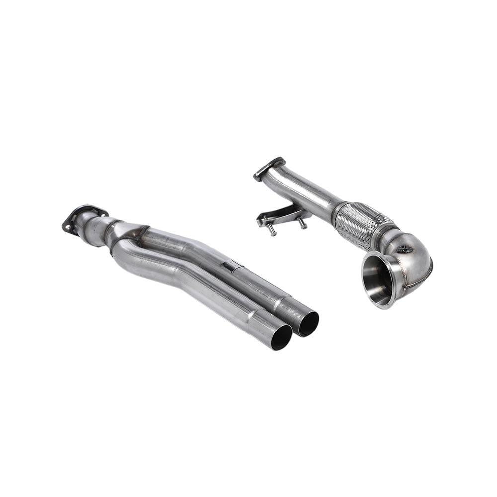 Milltek Primary Catalyst Bypass Pipe and Turbo Elbow Exhaust Audi RS3 Sportback (8V MQB Pre Facelift Only) 15-17