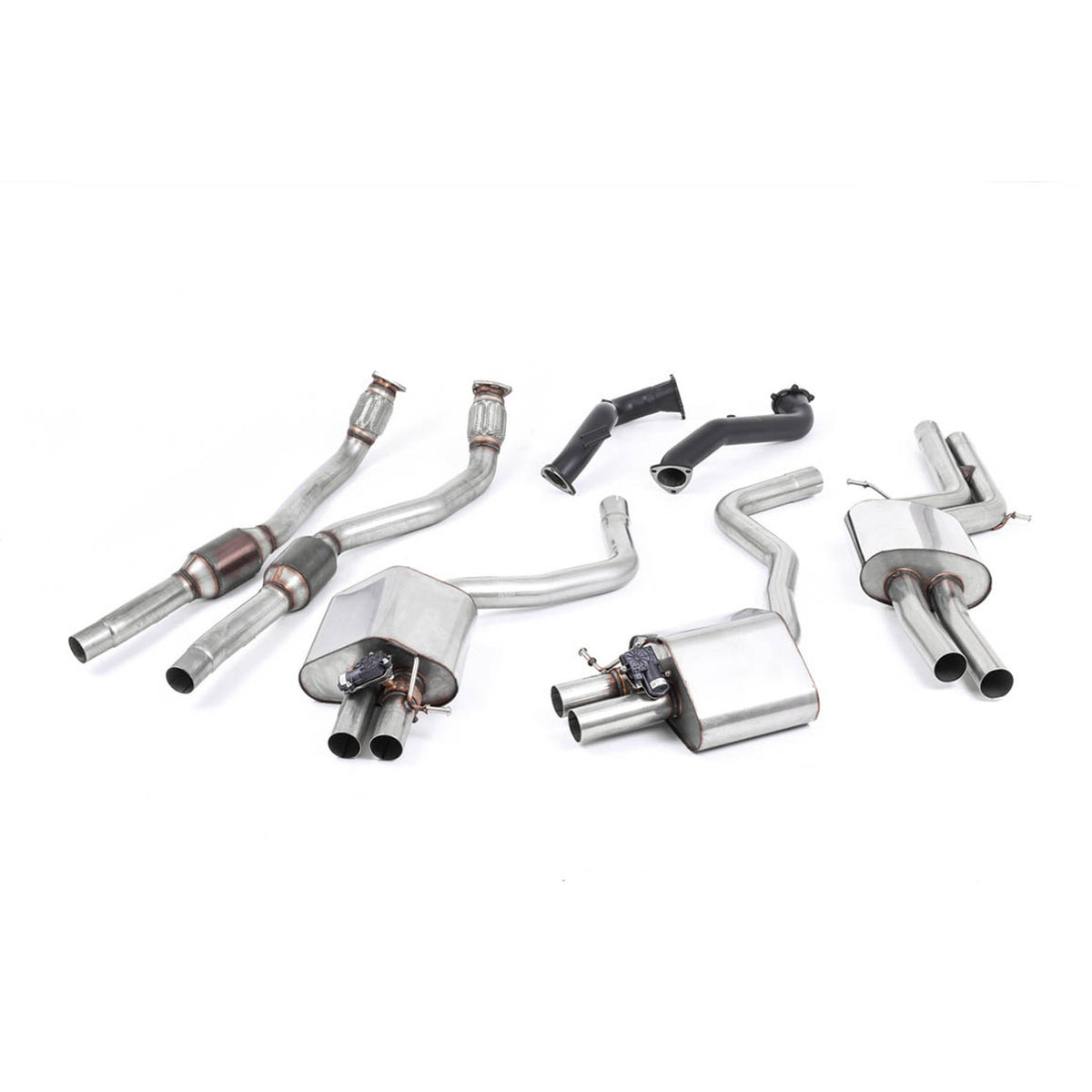 Milltek Full System Exhaust Audi RS6 C7 4.0 TFSI biturbo Quattro 13-18