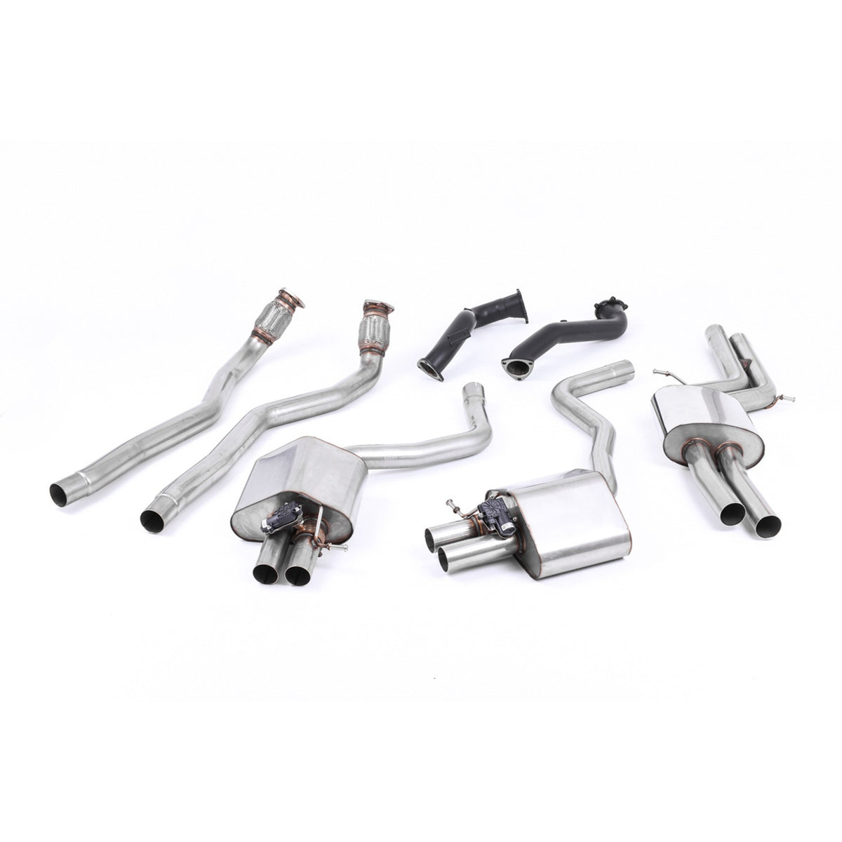 Milltek Full System Exhaust Audi RS6 C7 4.0 TFSI biturbo Quattro 13-18
