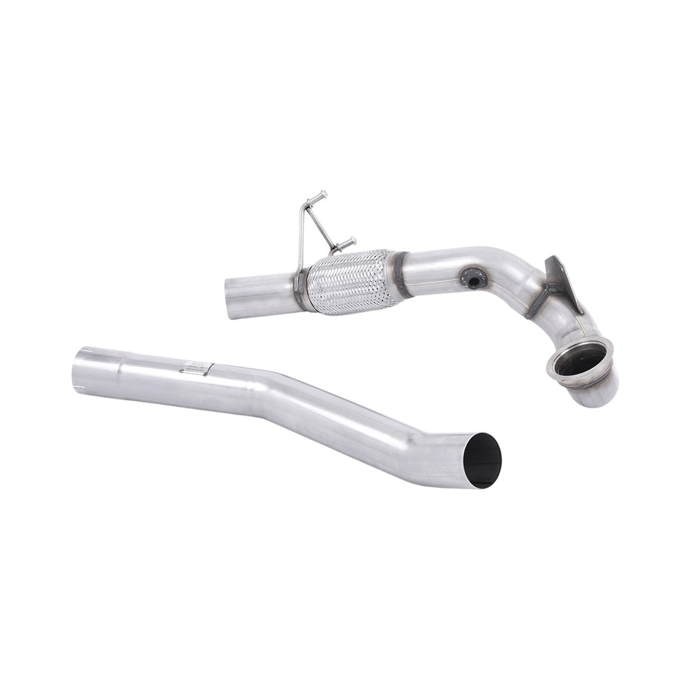 Milltek Large-bore Downpipe and De-cat Exhaust Audi S1 2.0 TFSi Quattro 14-18