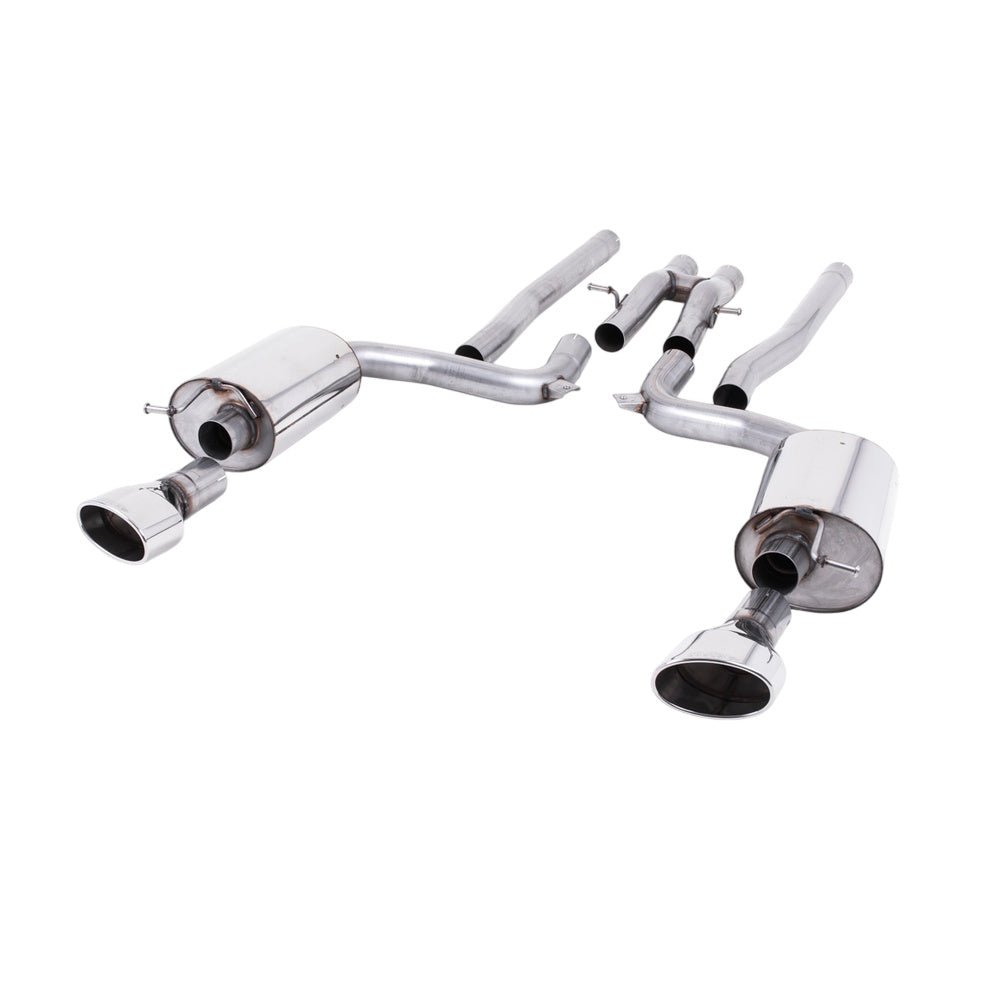 Milltek Cat Back Exhaust Audi RS6 C6 5.0 V10 biturbo Quattro 08-10