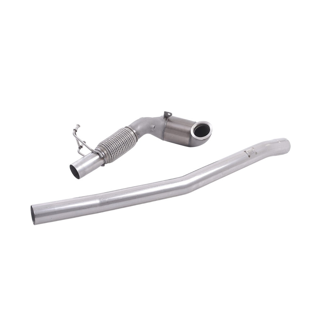 Milltek Cast Downpipe with Race Cat Exhaust Audi TT Mk3 TTS 2.0 TFSi Quattro (Non-OPF/GPF Models) 15-18