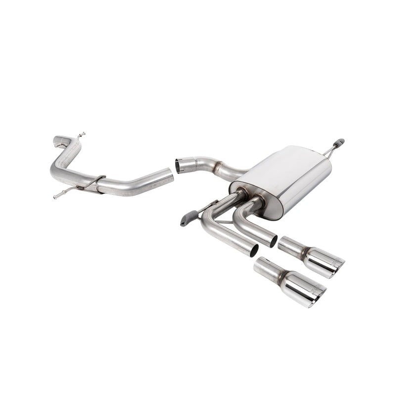 Milltek Cat Back Exhaust Audi A3 2.0T FSI 2WD 5dr Sportback 03-12
