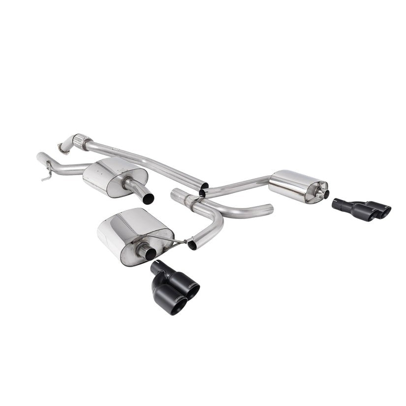 Milltek Cat Back Exhaust Audi A5 Coupé S line 2.0 TFSI 2WD Quattro manual 08+