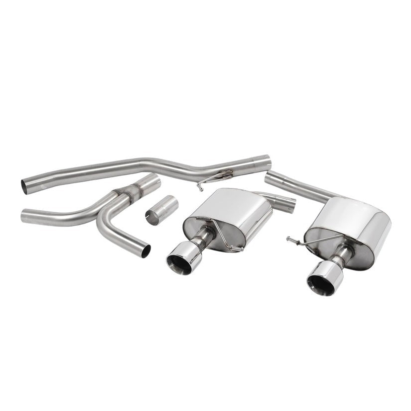 Milltek Cat Back Exhaust Audi A5 Coupé 3.0 TDi DPF Quattro 07+