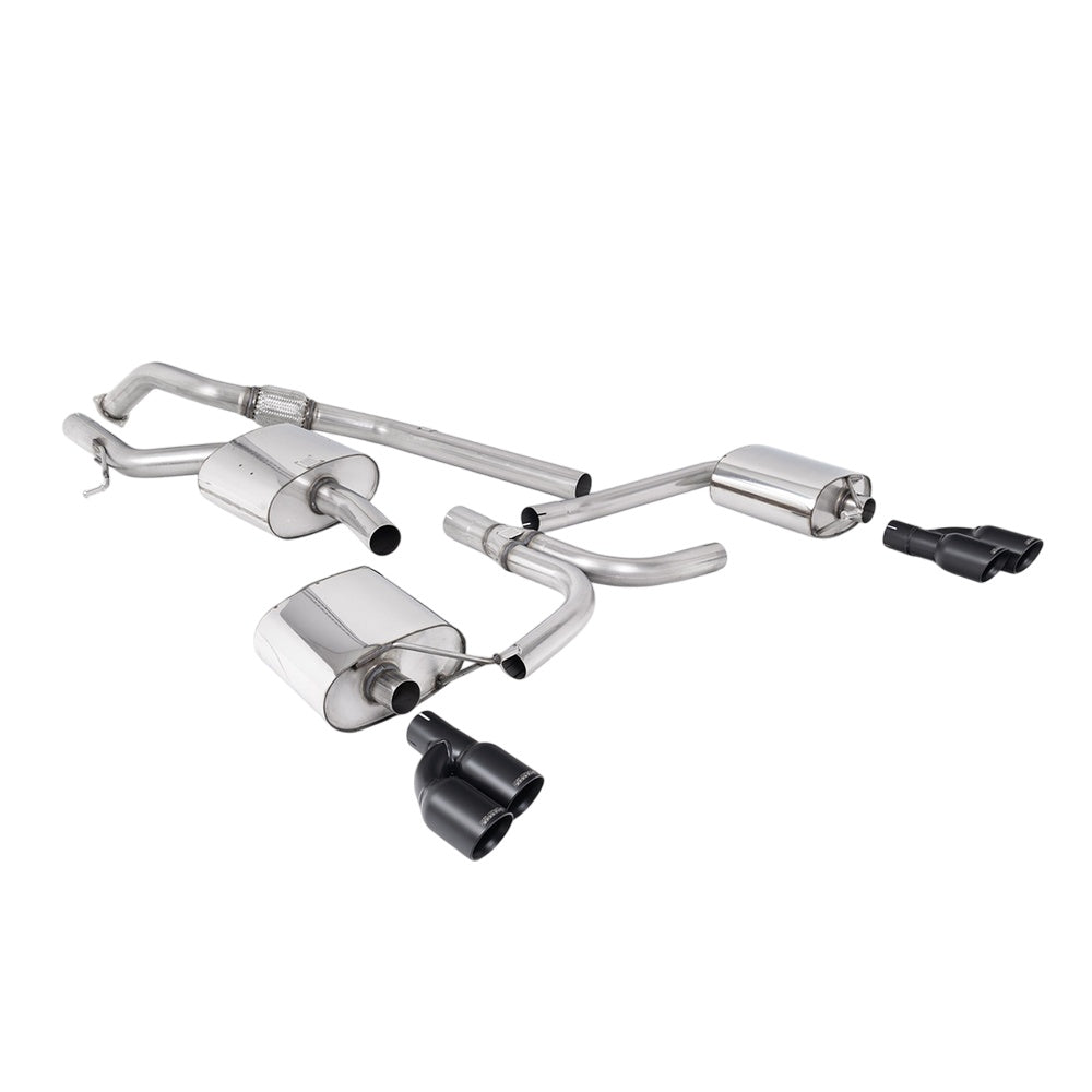 Milltek Cat Back Exhaust Audi A5 Sportback 2.0 TFSi 2WD and Quattro Multitronic / S-Tronic 09-12