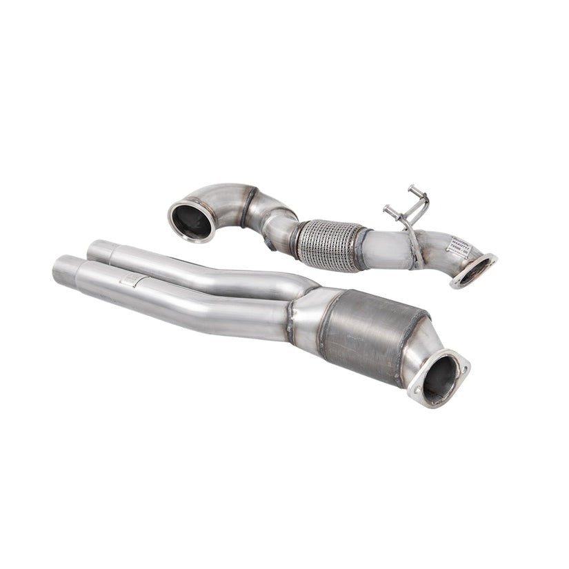 Milltek Sports Cat Downpipe Audi RS3 Saloon 400PS 8V MQB Non-OPF/GPF 17+