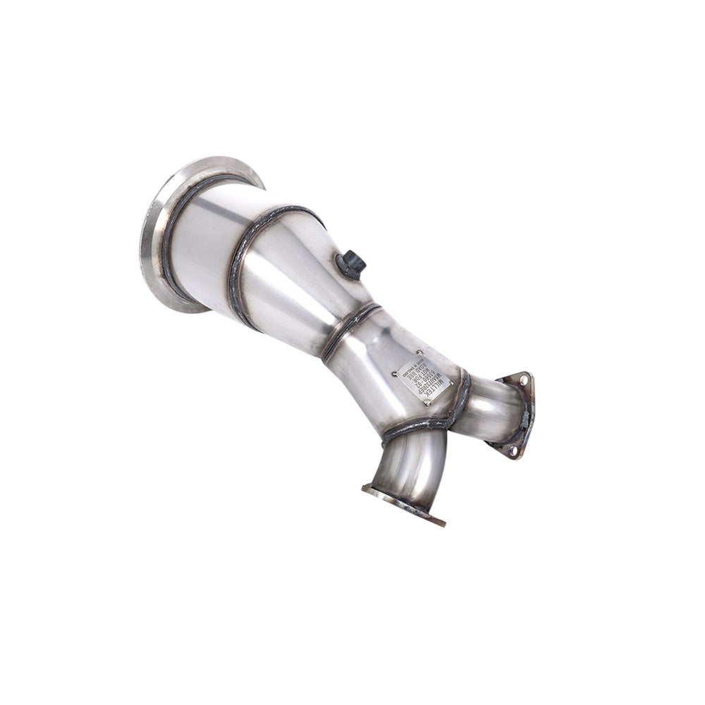 Milltek Large-bore Downpipe and De-cat Exhaust Audi SQ5 3.0TFSi V6 Turbo 17-25