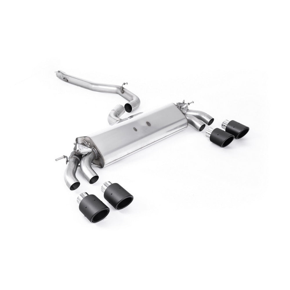 Milltek Cat Back Exhaust Audi S3 2.0 TFSI Quattro 3dr 8V.2 GPF 19-20