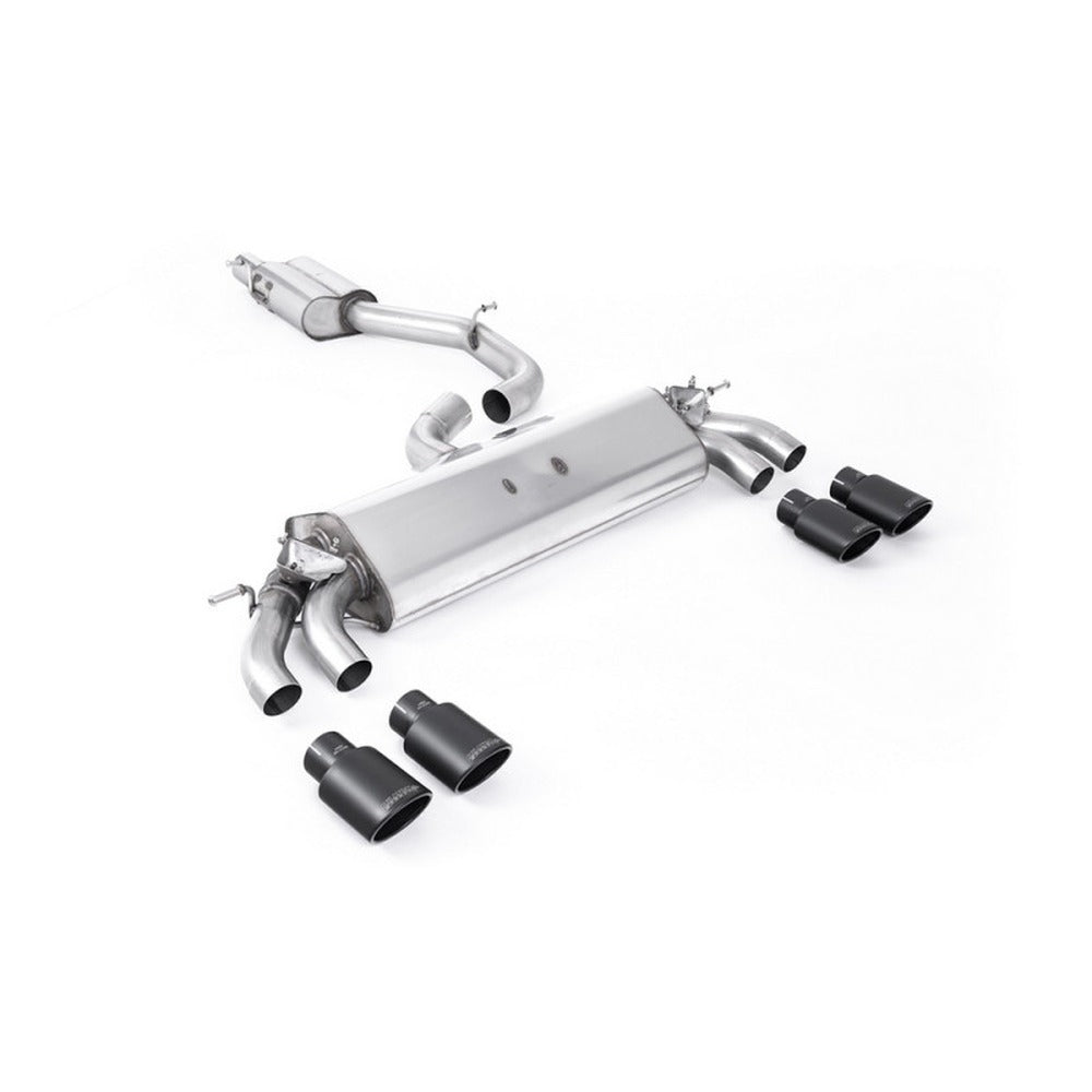 Milltek Cat Back Exhaust Audi S3 2.0 TFSI Quattro 3dr 8V.2 GPF 19-20
