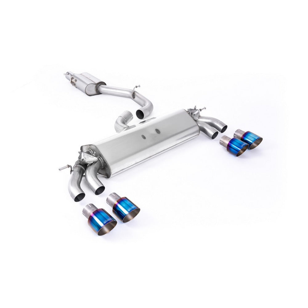 Milltek Cat Back Exhaust Audi S3 2.0 TFSI Quattro 3dr 8V.2 GPF 19-20