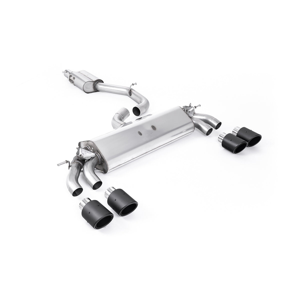 Milltek Cat Back Exhaust Audi S3 2.0 TFSI Quattro 3dr 8V.2 GPF 19-20