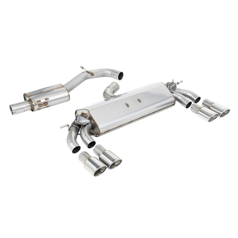 Milltek Cat Back Exhaust Audi S3 2.0 TFSI Quattro Sportback 8V.2 GPF 19-20