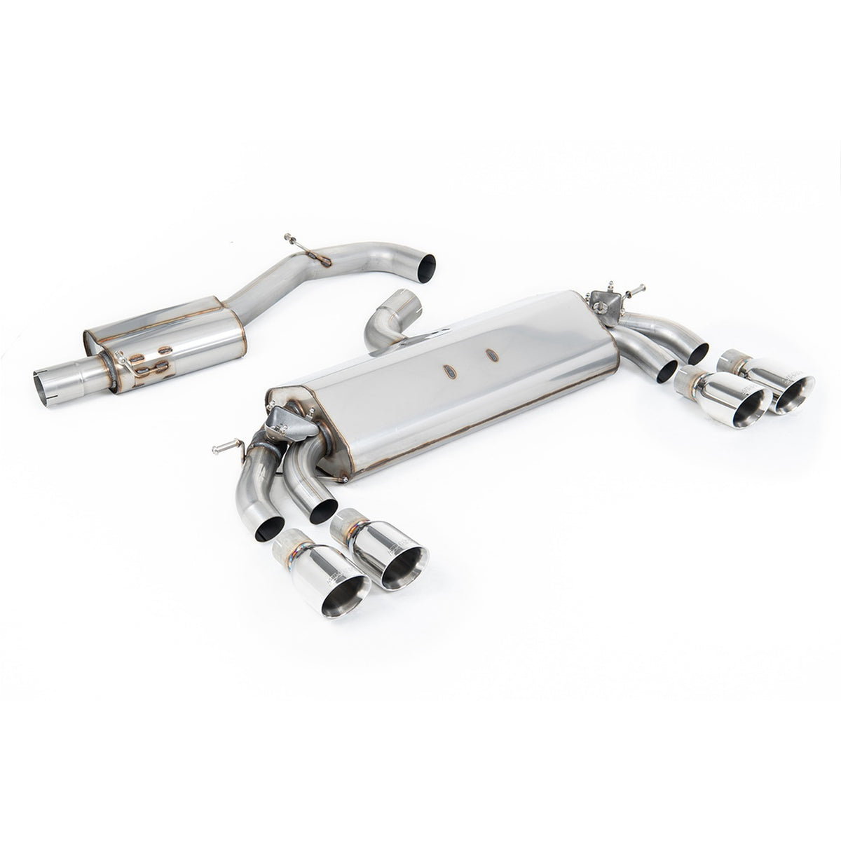 Milltek Cat Back Exhaust Audi S3 2.0 TFSI Quattro Sportback 8V.2 GPF 19-20