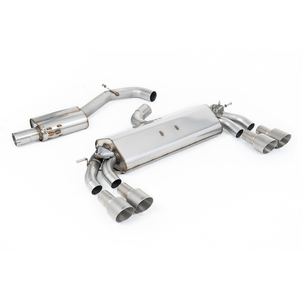 Milltek Cat Back Exhaust Audi S3 2.0 TFSI Quattro Sportback 8V.2 GPF 19-20