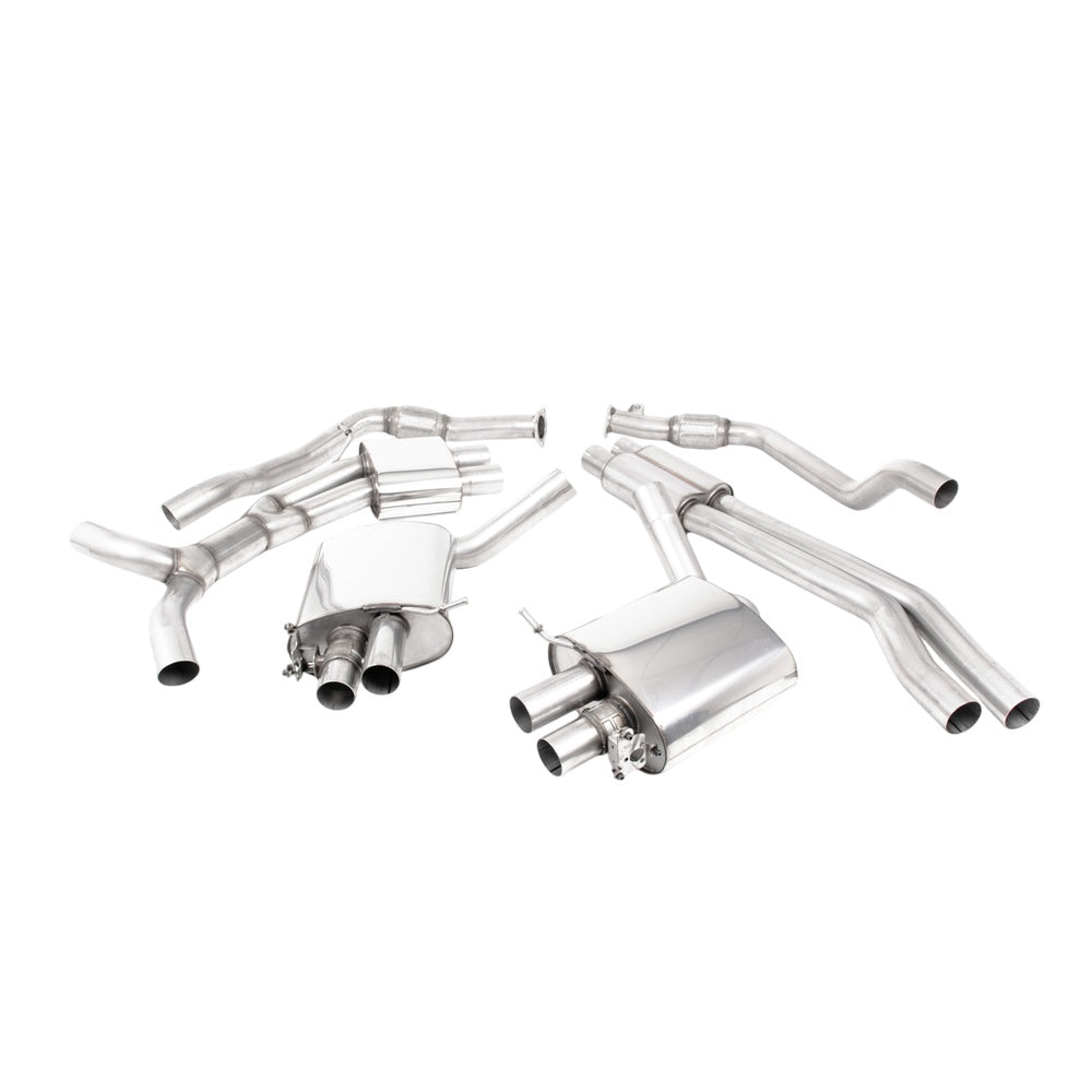 Audi RS4 B9 2.9 V6 Turbo Avant (Non OPF/GPF Models) 2018-2023 Cat-back Exhaust Audi RS4 B9 2.9 V6 Turbo Avant (Non OPF/GPF Models) 2018-2023 Cat-back Exhaust