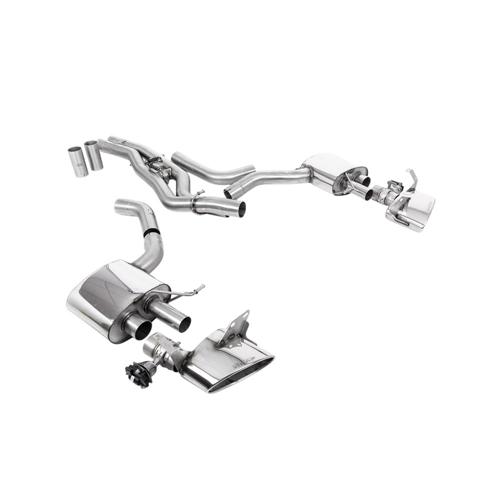 Milltek Front Pipe-back Exhaust Audi RS7 C8 4.0 V8 Bi-Turbo (Non OPF/GPF US/ROW Models) 19-25