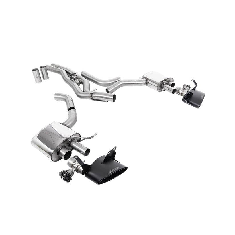 Milltek Front Pipe Back Exhaust Audi RS7 C8 4.0 V8 Bi-Turbo OPF/GPF 19+