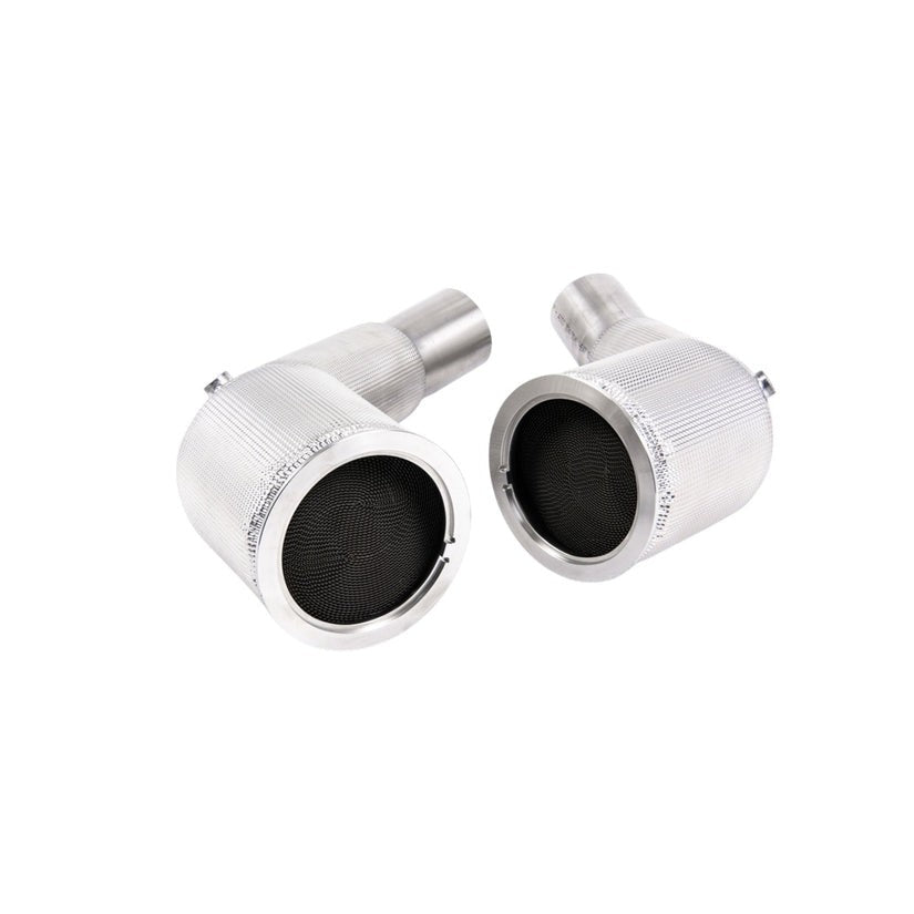 Milltek Sports Cat Downpipes Audi RS6 C8 4.0 V8 Bi-Turbo OPF/GPF 19+