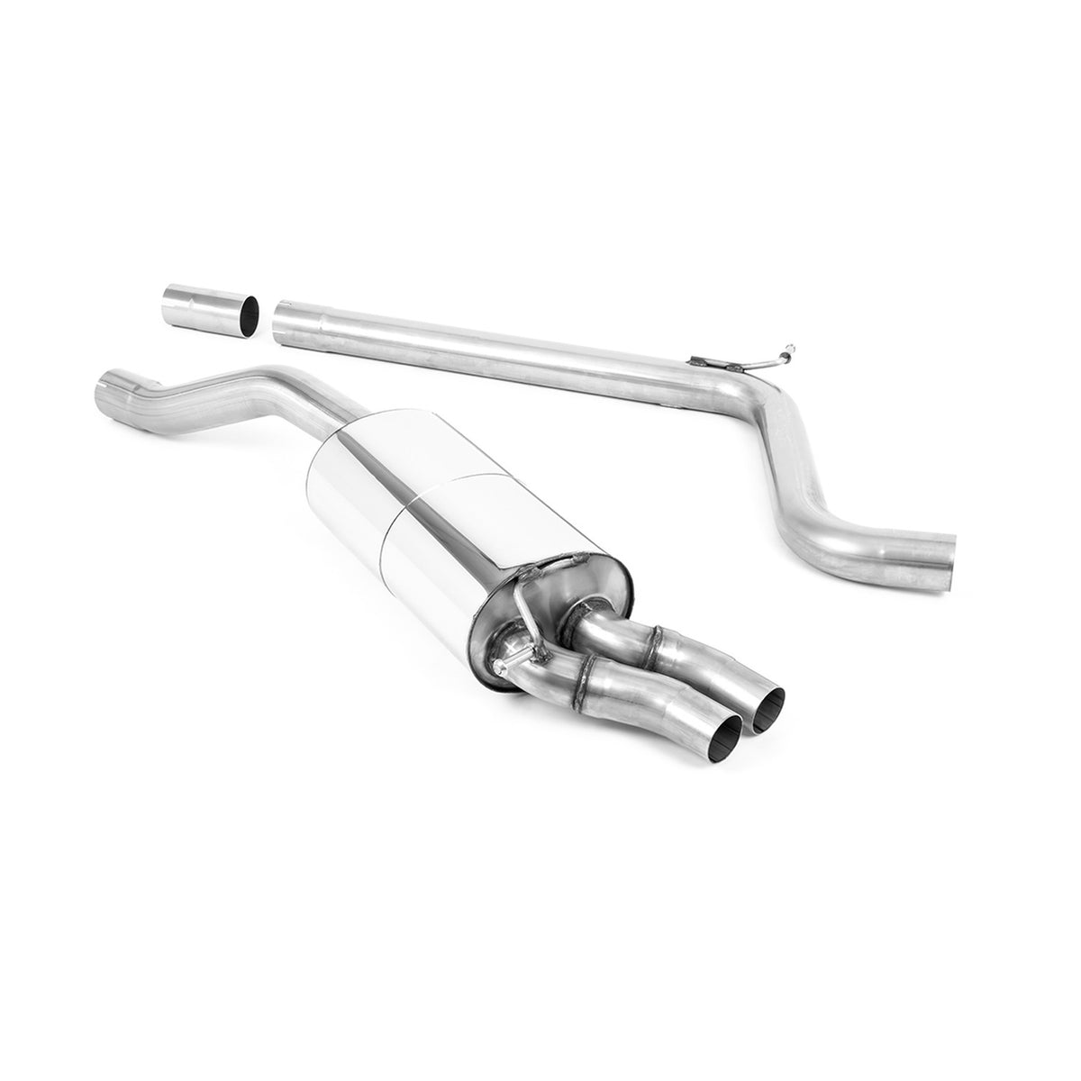Milltek Cat Back Exhaust Audi A1 40TFSI 5dr 2.0 207PS with OPF/GPF 19+