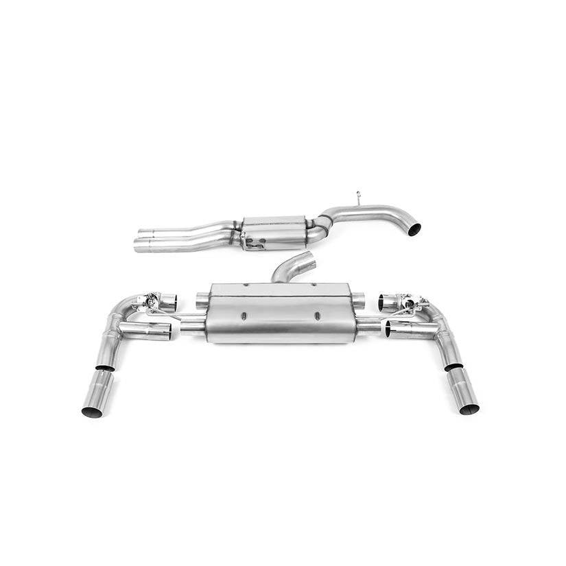 Milltek Cat Back Exhaust Audi RS3 Saloon 400PS 8V MQB Non-OPF/GPF 17+