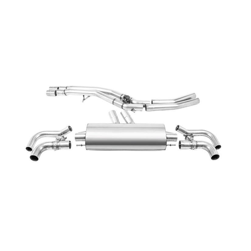 Milltek Front Pipe Back Exhaust Audi RSQ8 4.0 V8 Bi-Turbo OPF/GPF 20+
