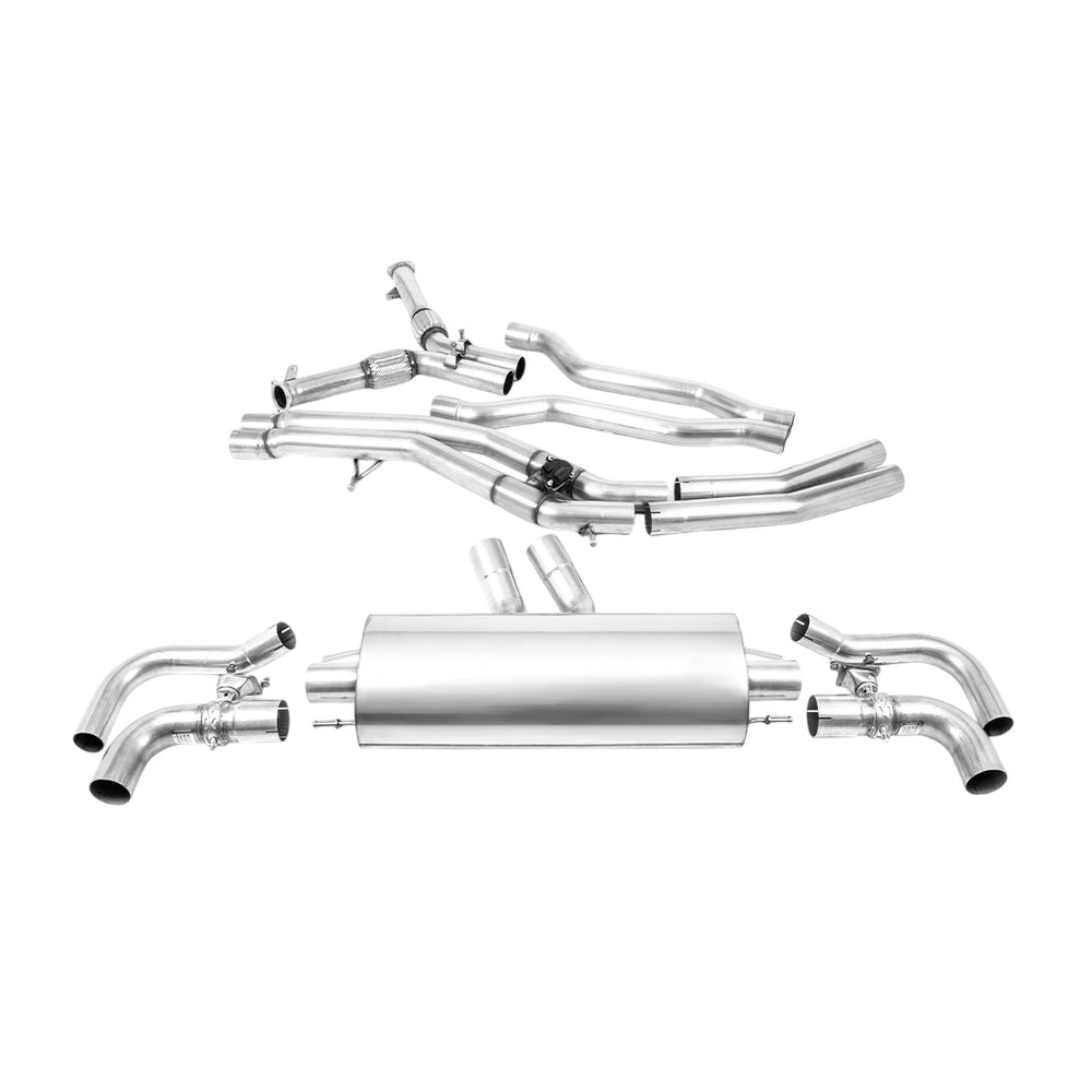 Milltek Particulate Filter-back Exhaust Audi RSQ8 4.0 V8 Bi-Turbo (OPF